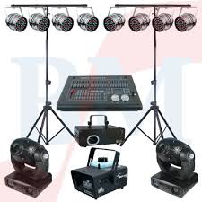 Sewa Lighting Profesional (Set 10 Lampu LED)